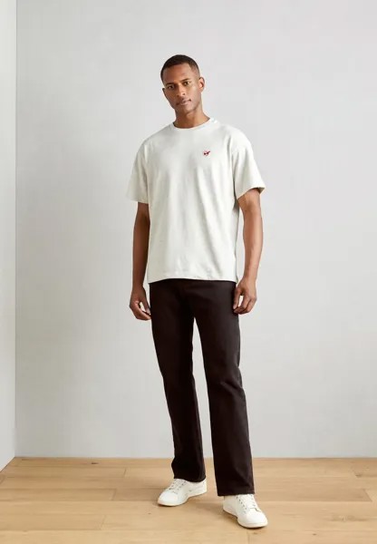 Базовая футболка CORE THE FREE SPIRIT PEACE BIRD Scotch & Soda, светло-коричнево-пестрый