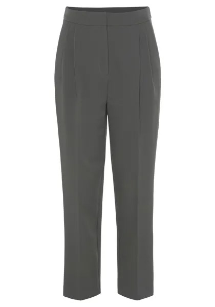 Брюки LASCANA Bügelfaltenhose, цвет olivgrün