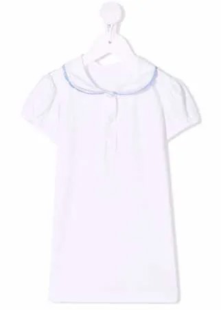 Siola блузка с контрастной отделкой
