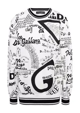 Хлопковый свитшот Dolce & Gabbana