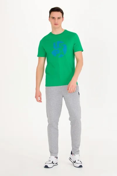 Спортивные брюки мужские U.S. POLO Assn. G081SZ0OP-000-1574069-HENBIXIY023 серые 3XL