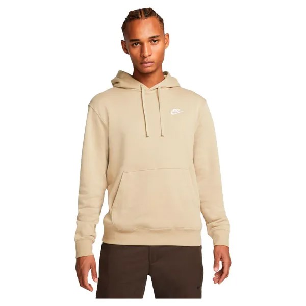 Худи Nike Sportswear Club Fleece, бежевый