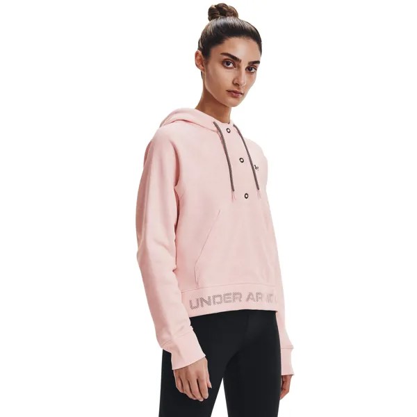 Худи женское Under Armour 1365844-685 розовое MD