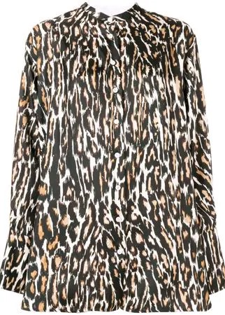Calvin Klein 205W39nyc leopard print blouse