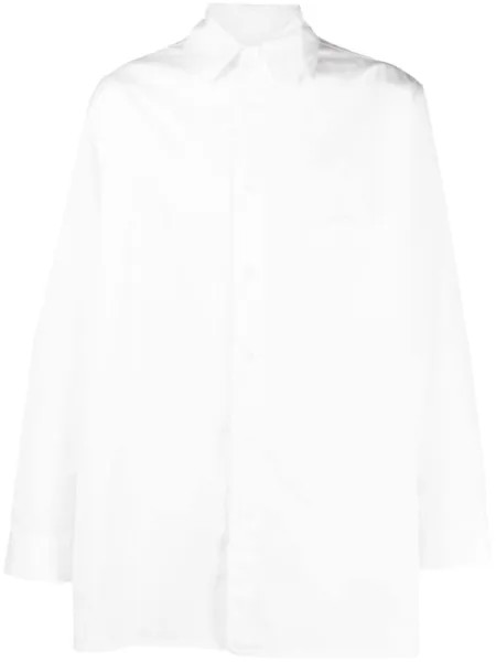 Рубашка с длинными рукавами Yohji Yamamoto, белый