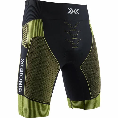 Термобелье низ X-bionic Effector 4.0 Run Shorts, размер L, черный, зеленый