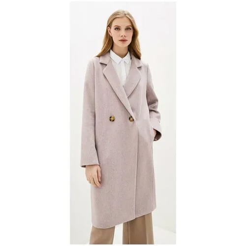 Пальто женское DASTI Iconic розовое 44 размер