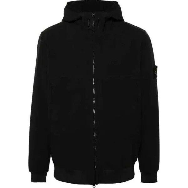 Куртка унисекс черная Stone Island, черный