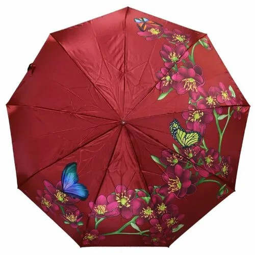 Смарт-зонт Crystel Eden, красный