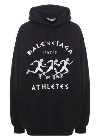 Хлопковое худи Balenciaga