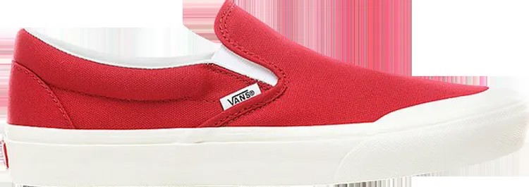 Кеды Vans Classic Slip-On 138 Tango Red, красный