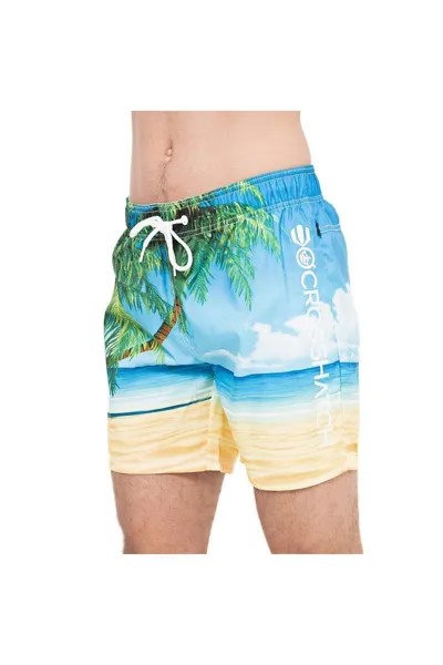 Пляжные шорты для плавания Dream Crosshatch, синий