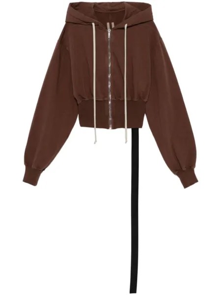 Rick Owens DRKSHDW худи Tatlin, коричневый