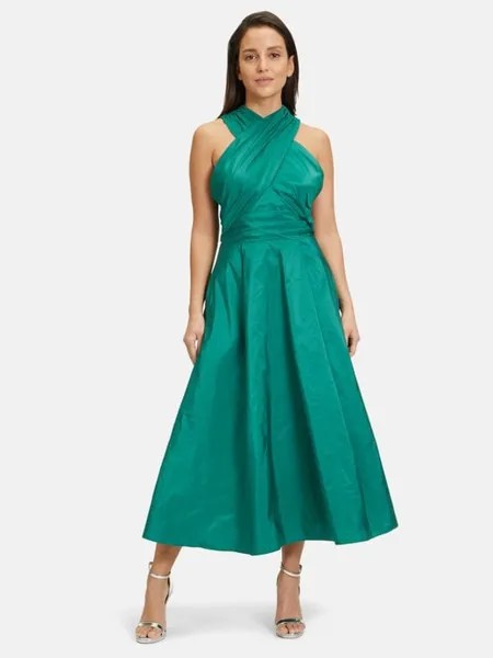 Коктейльное платье Vera Mont, зеленый