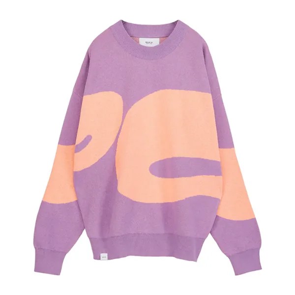 Свитер Makia Snug Knit, фиолетовый