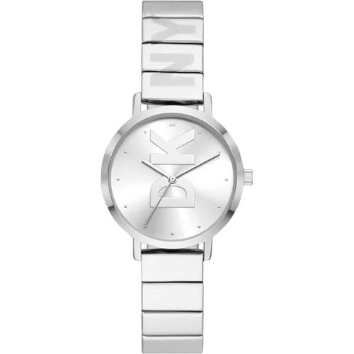 Наручные часы DKNY Часы наручные DKNY NY2997 Гарантия 2 года, серый, серебряный