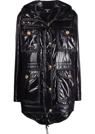 Balmain куртка с капюшоном