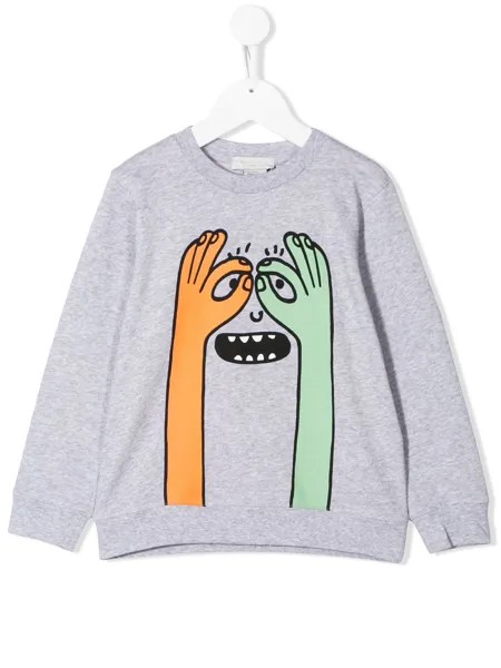 Stella McCartney Kids толстовка с принтом