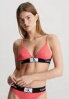 Верх бикини Calvin Klein, коралловый