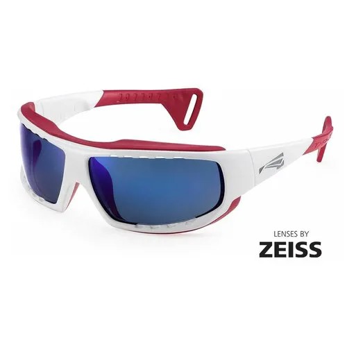 Солнцезащитные очки LiP Sunglasses LiP Typhoon / Gloss White - Red / Zeiss / PA Polarized / Gun Blue, белый