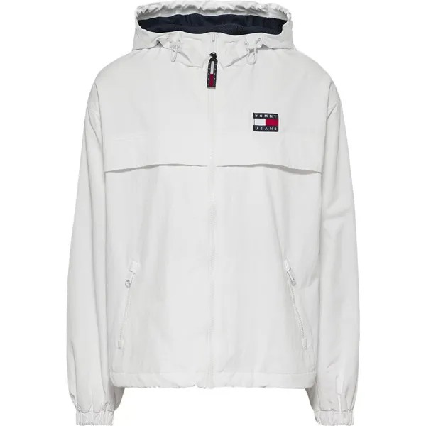 Куртка Tommy Jeans Chicago Windbreaker, белый