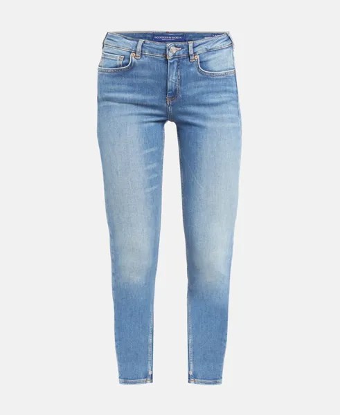 Джинсы узкого кроя Scotch & Soda, светло-синий