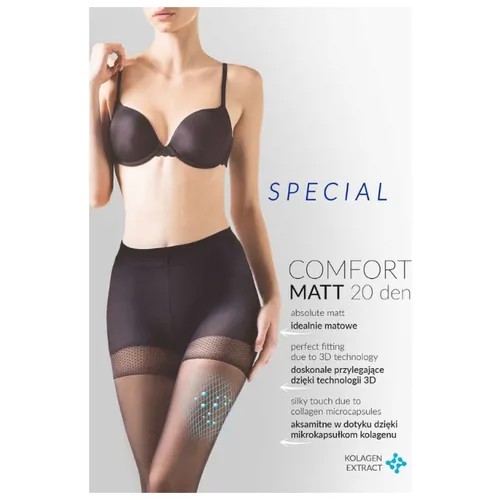 Колготки Gabriella Comfort Matt 20 den, размер 3-M, черный