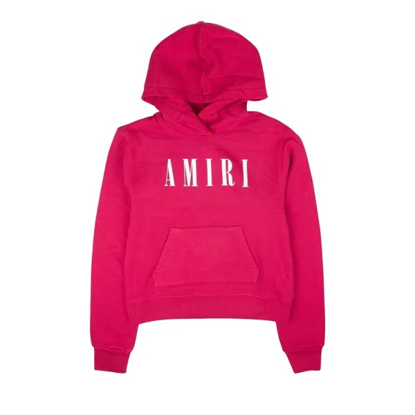 Приталенное худи с логотипом Amiri Core, цвет Розовый