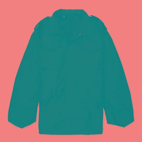 Мужская демисезонная куртка Alpha Industries M-65 Field Coat чёрный, Размер XXXXL