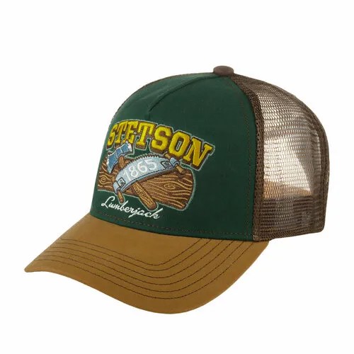 Бейсболка STETSON, размер OneSize, коричневый