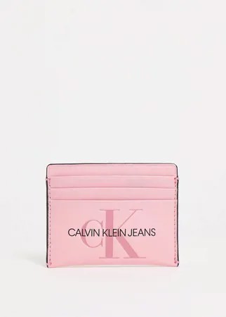 Кошелек для пластиковых карт розового цвета Calvin Klein Jeans-Розовый цвет