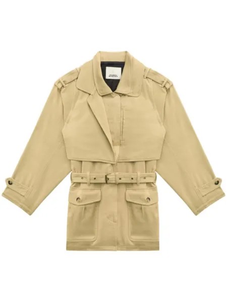 ISABEL MARANT пальто Jovana, нейтральный цвет