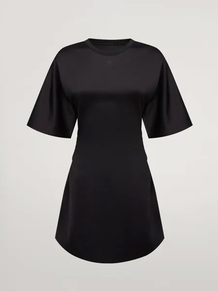 Платье в уличном стиле 80-х Wolford, черный