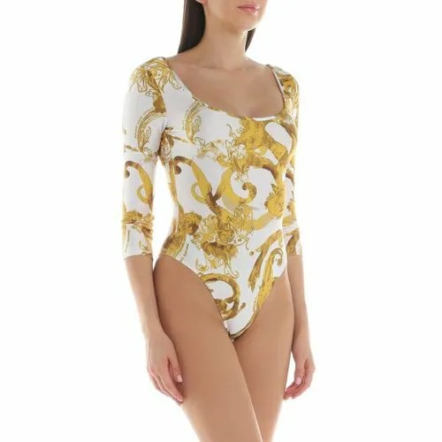 Боди Versace Jeans Couture, размер 40, белый