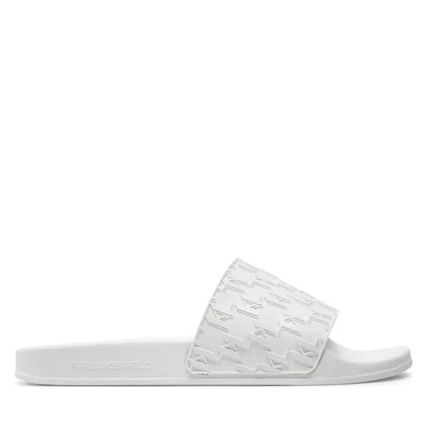 Шлепанцы KARL LAGERFELD KL70003 White Rubber V11, белый