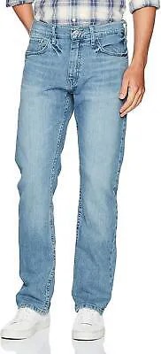 Мужские джинсы Nautica 5 Pocket Relaxed Fit Stretch Jeans Light Tidewater Wash — 30x34