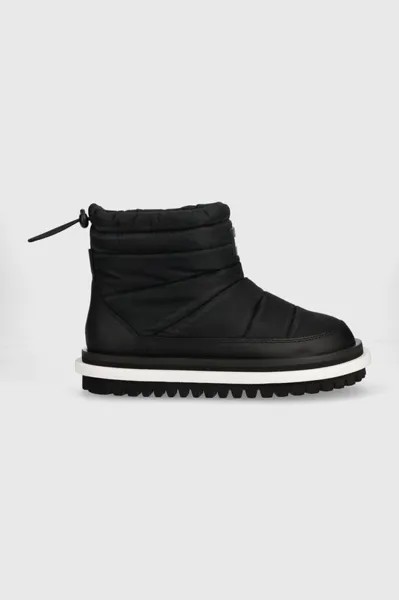 Зимние ботинки TJW PADDED FLAT BOOT Tommy Jeans, черный