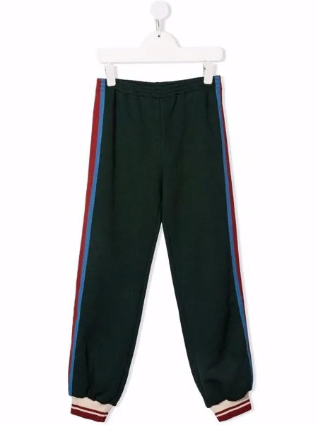 Gucci Kids спортивные брюки с жаккардовым узором GG