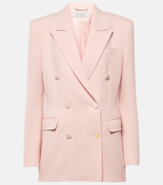 Кашемировый пиджак Gabriela Hearst, розовый
