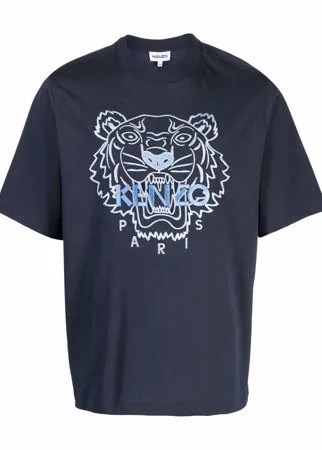 Kenzo футболка Tiger с вышитым логотипом
