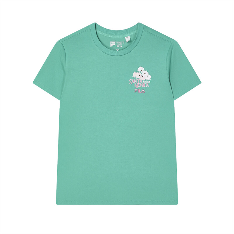 Футболка женская Pine Green Fila