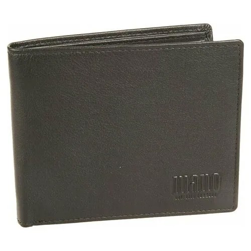 Портмоне Mano 14660/3 black, горизонтальное, черное