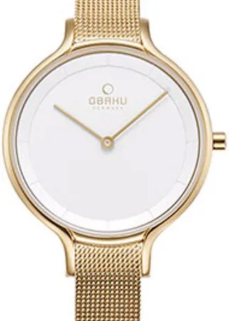 Fashion наручные  женские часы Obaku V228LXGIMG. Коллекция Mesh
