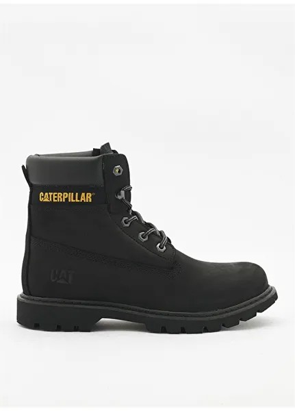 Кожаные черные мужские ботинки Caterpillar