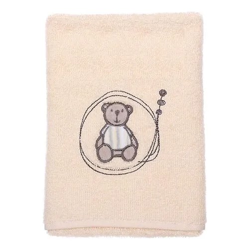 Kidboo Полотенце Мишка банное 70х140 см бежевый
