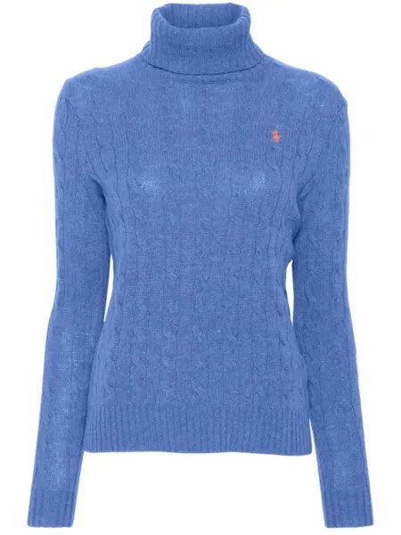 Polo Ralph Lauren свитер с мотивом «Поло Пони», синий