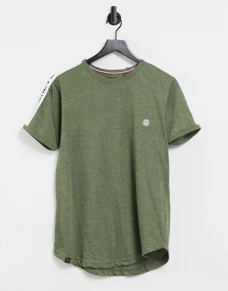 Зеленая комбинируемая футболка для дома Le Breve mix and match-Зеленый цвет