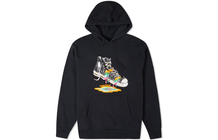 Худи и свитшоты унисекс Converse, цвет Black