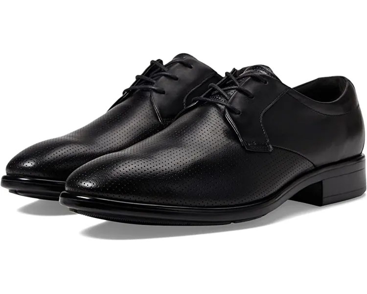Оксфорды Citytray Perforated Toe ECCO, черный