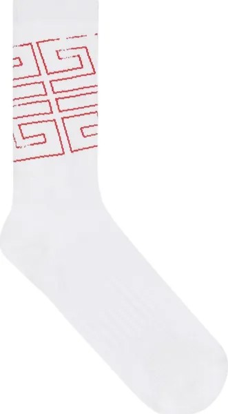 Носки Givenchy 'White/Red', белый